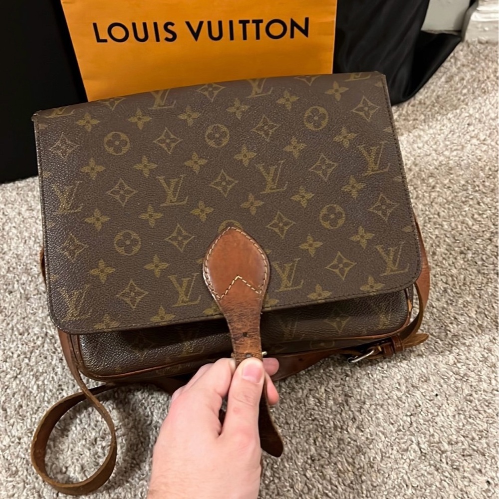 Louis Button Crossbody Bag